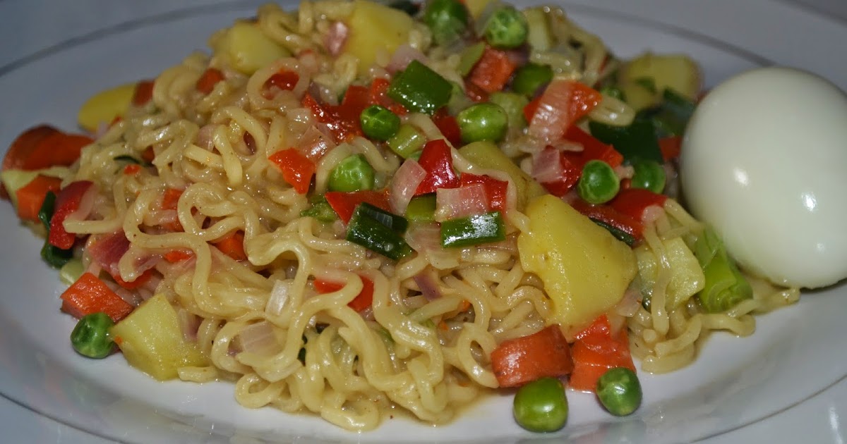 INDOMIE NOODLES WITH IRISH POTATO Chef Naija