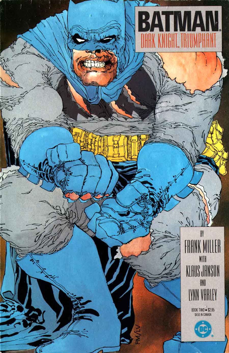 Batman: The Dark Knight #2 - Frank Miller art & cover - Pencil Ink