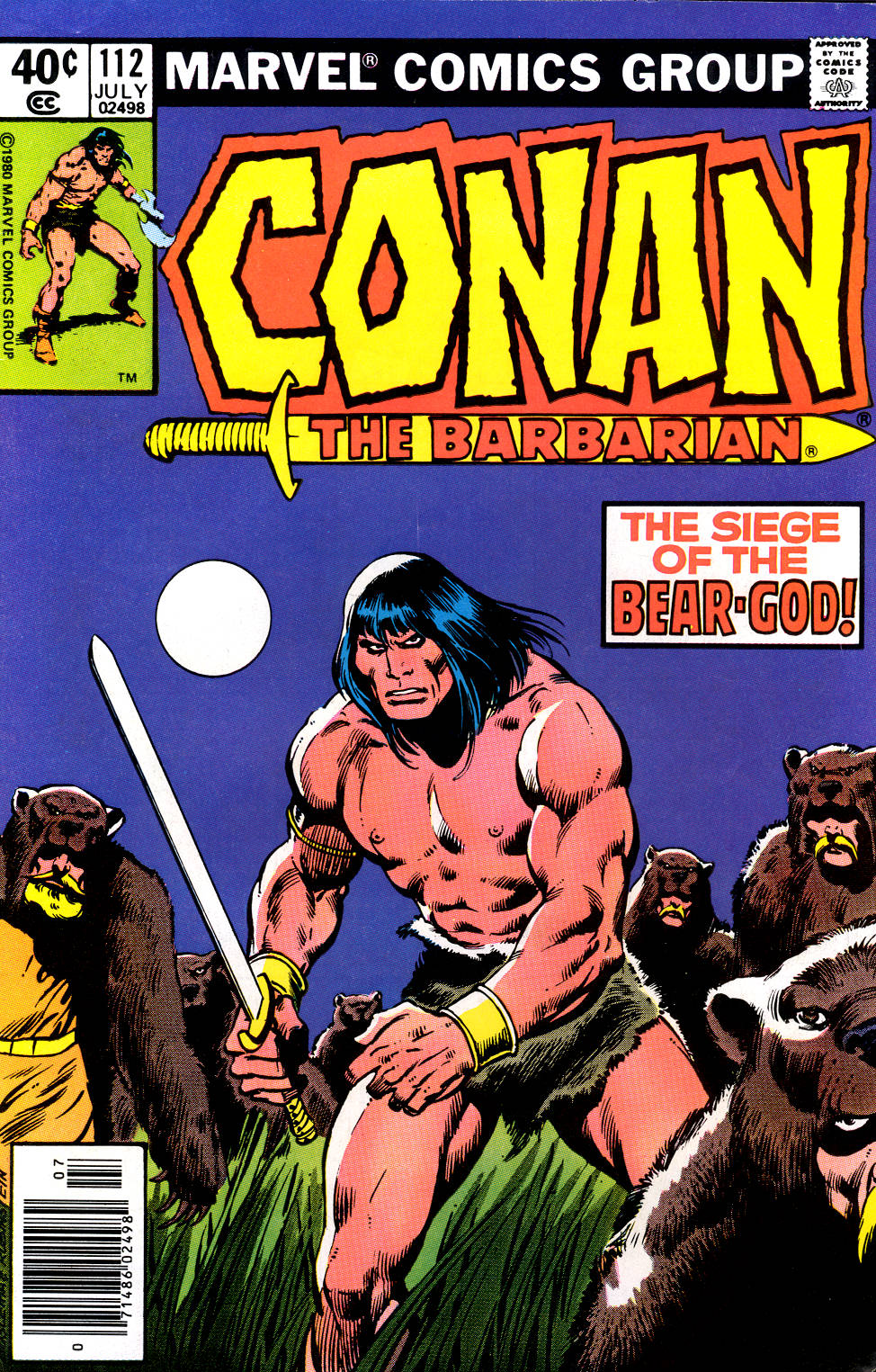 Read online Conan the Barbarian (1970) comic -  Issue #112 - 1