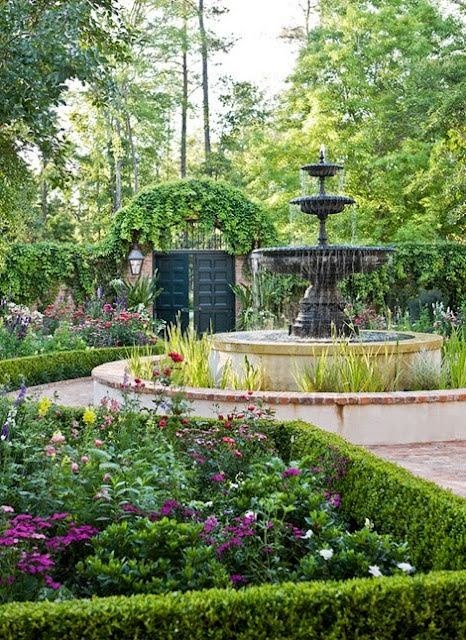 Gorgeous garden and fountain landscaping ideas ~ Photos Hub