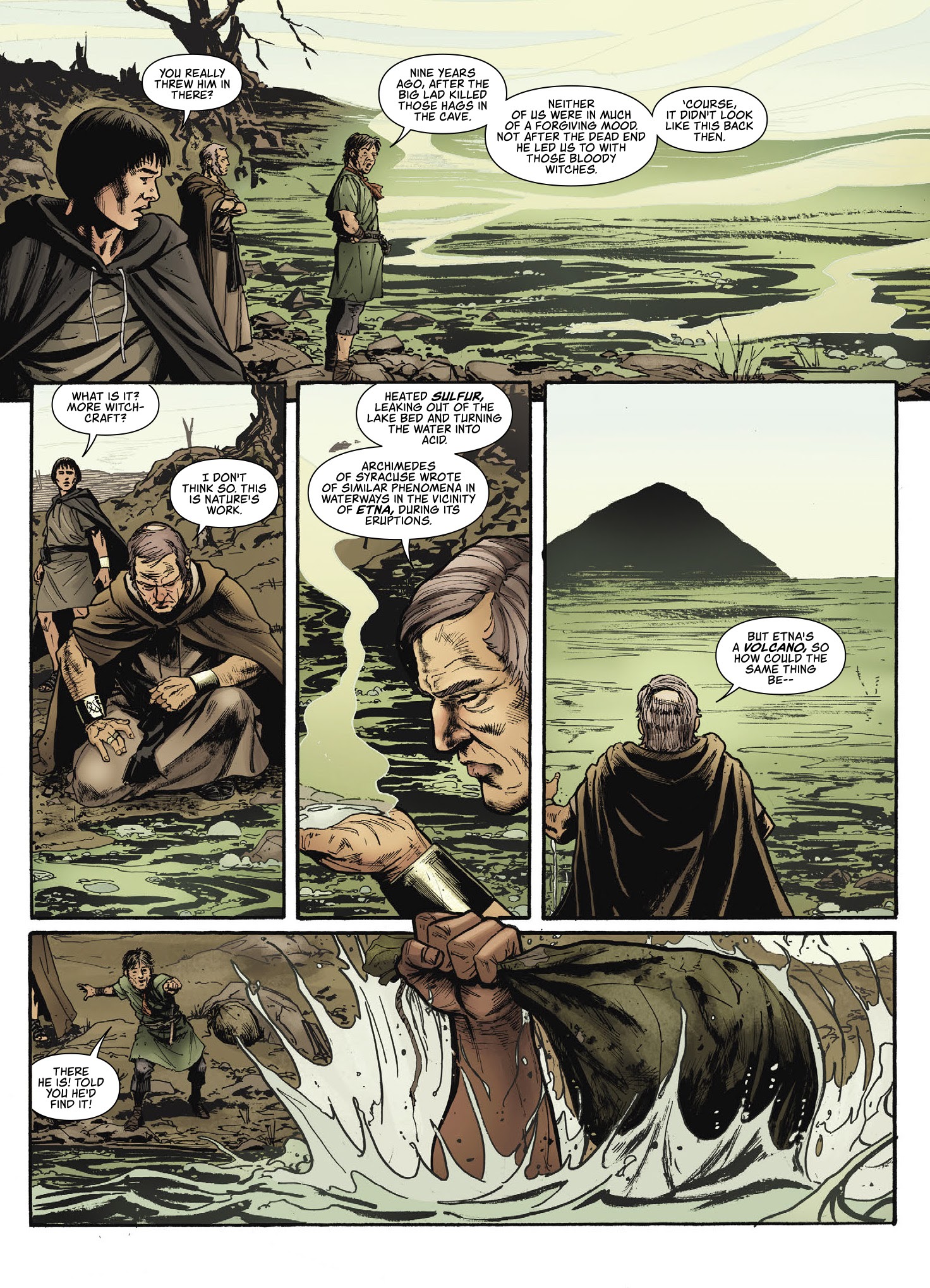 Read online Aquila: The Burning Fields comic -  Issue # TPB - 75