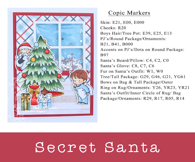 Heather's Hobbie Haven - Secret Santa Card Kit