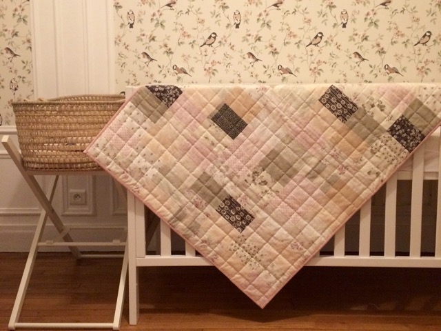 Baby girl quilt