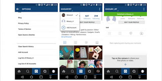 Instagram Bisa "Multiple Account" di Android