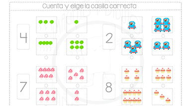 Aprender a contar con imágenes