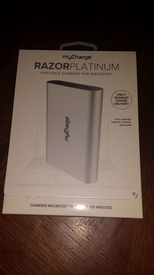 Keep Smartphones, MacBook and Tablets Charged with myCharge Razor