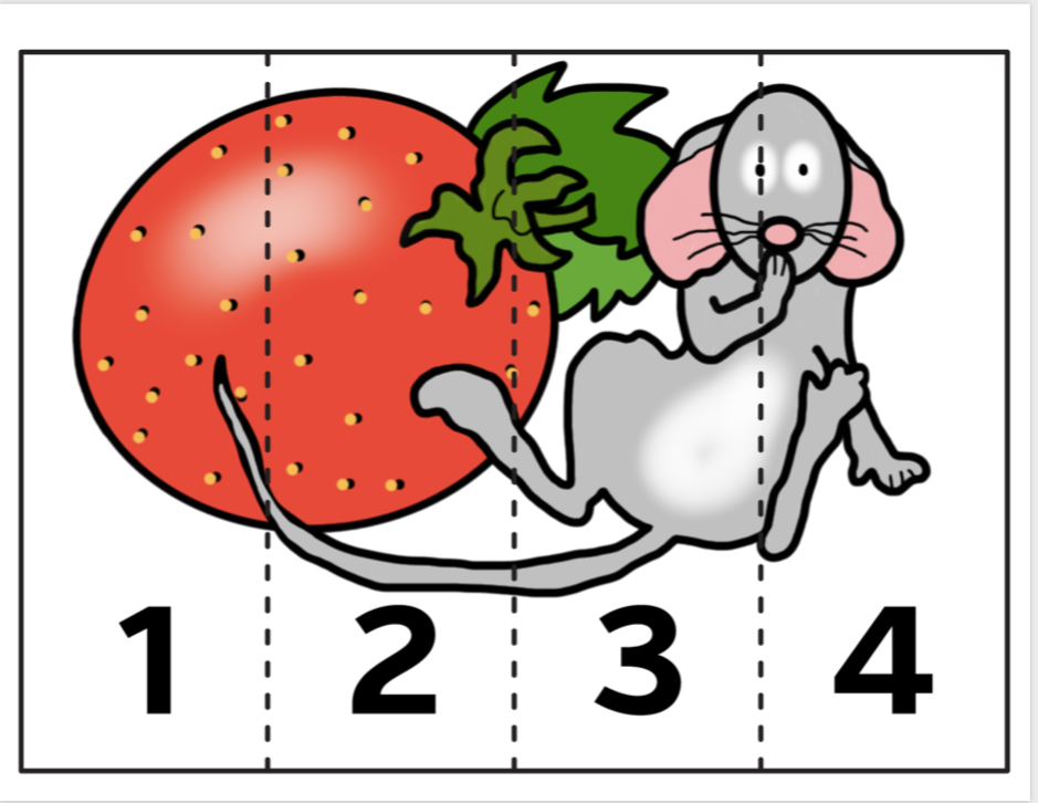 THE LITTLE MOUSE, THE RED RIPE STRAWBERRY AND THE BIG HUNGRY BEAR BOOK