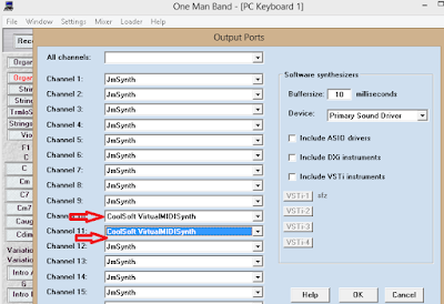 Panduan memainkan Virtual Keyboard One Man Band menggunakan Style Yamaha