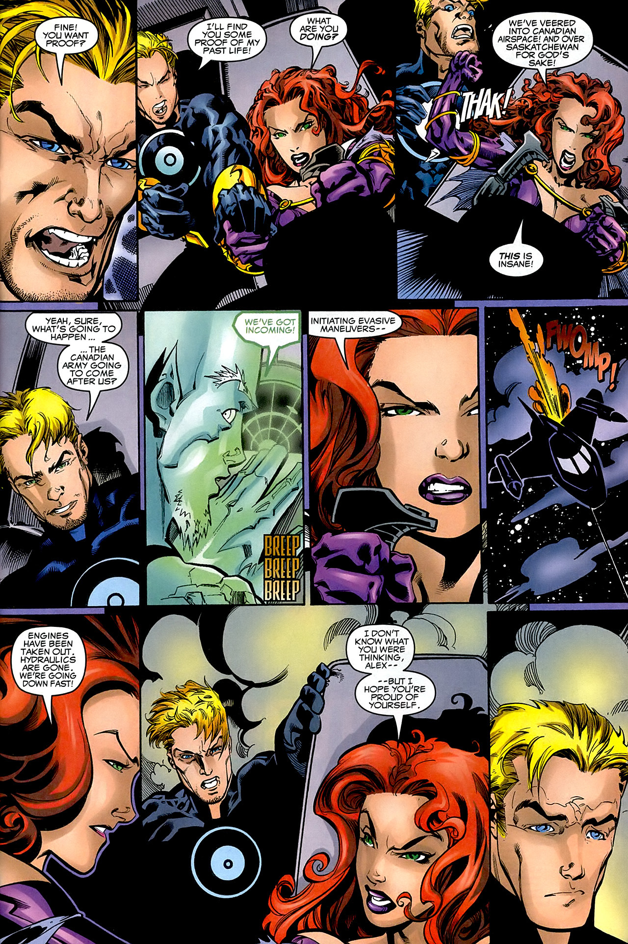 Read online Mutant X comic -  Issue #3 - 8