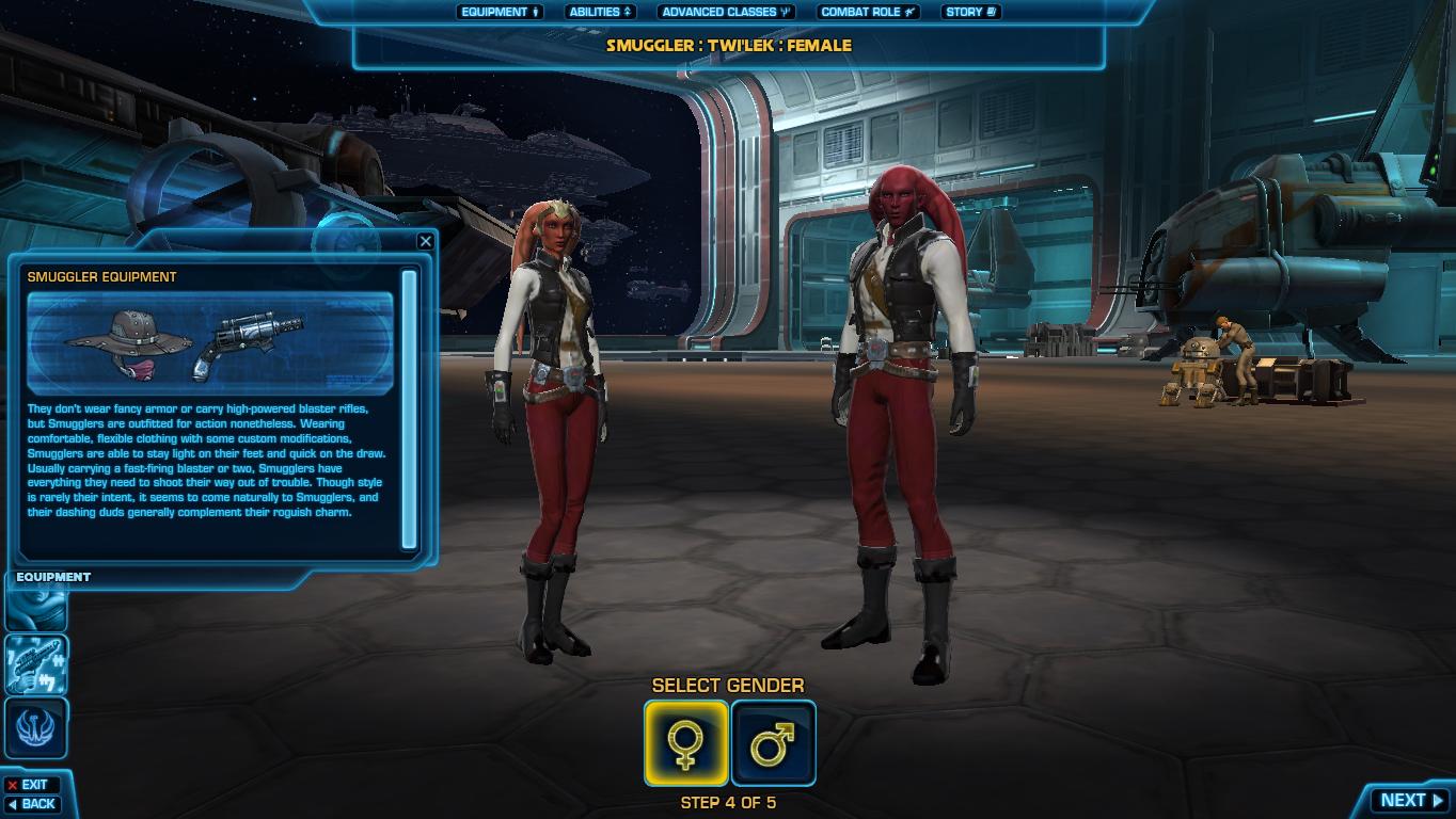 The Old Republic. Phase 1: Making Your Character - 