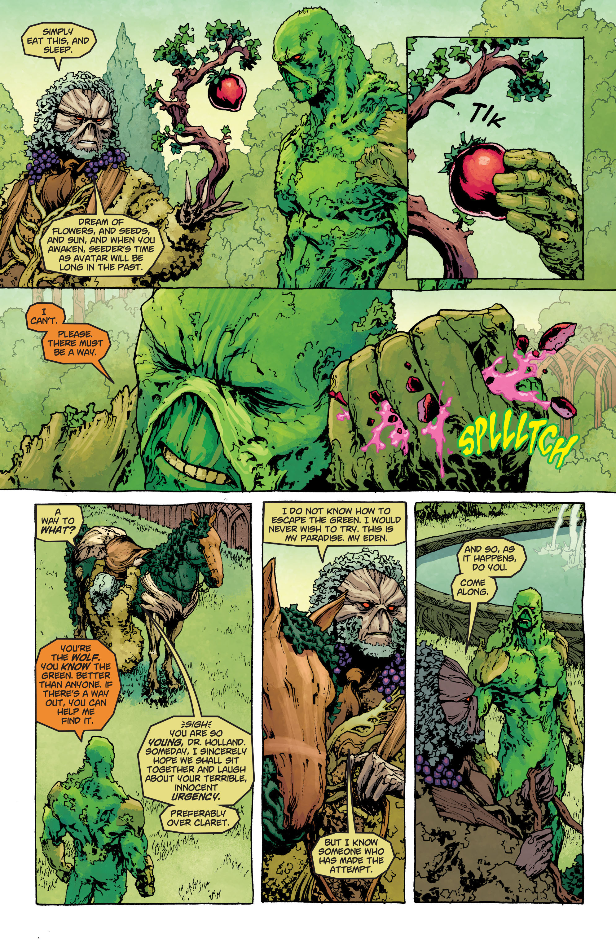 Read online Swamp Thing (2011) comic -  Issue #27 - 5