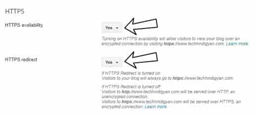 Blogger Custom Domain Me HTTPS Kaise Enable Kare | Blogger Tips & Tricks