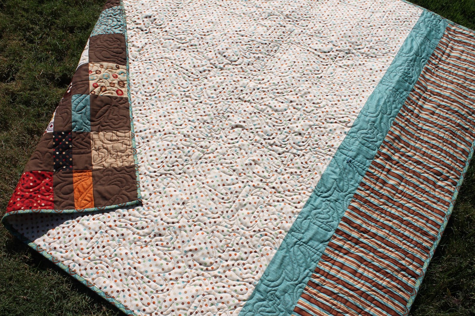 Quilting is more fun than Housework...: Java Charm Pack Cherry Quilt