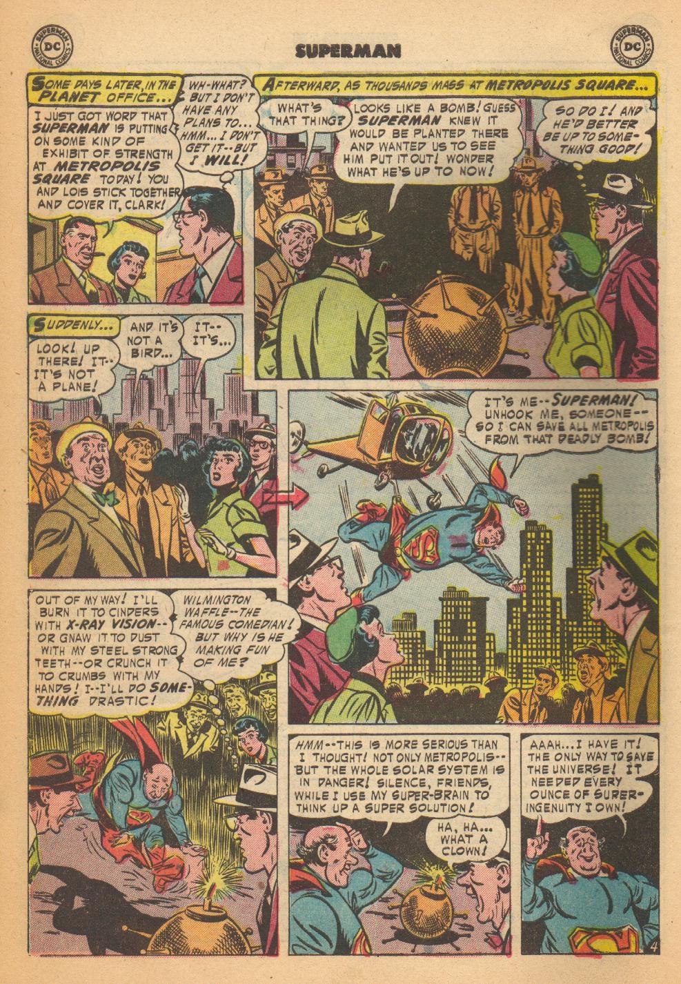 Read online Superman (1939) comic -  Issue #93 - 6