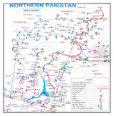 Map of Pakistan & Gilgit-Baltistan