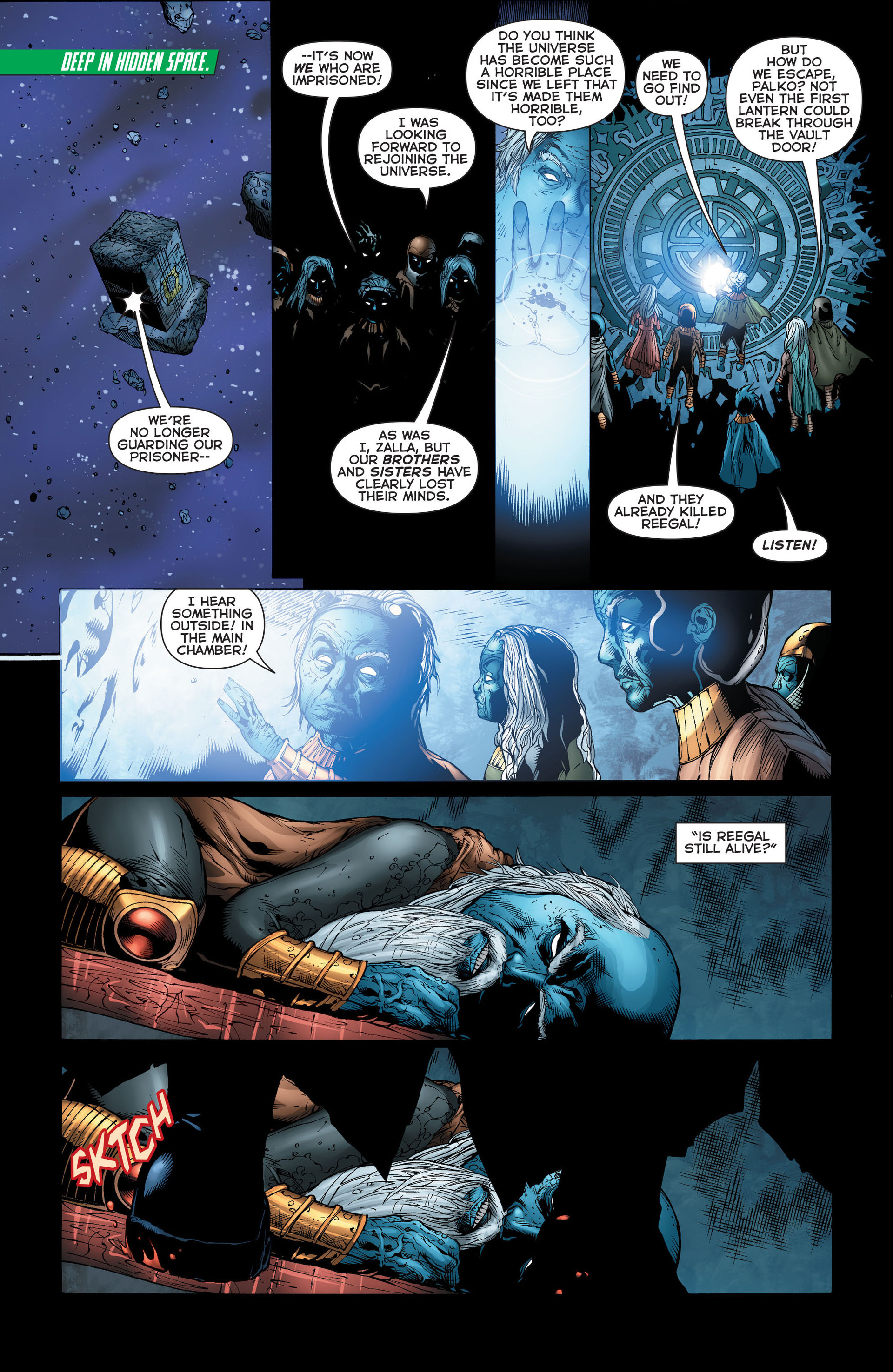 Read online Green Lantern (2011) comic -  Issue #14 - 17
