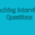 Teaching Interview Questions