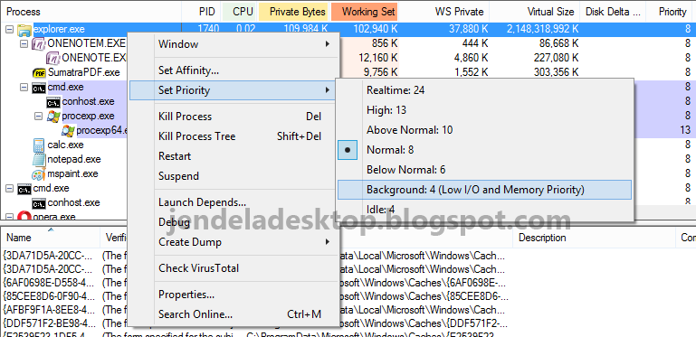 Foreground Dan Background Process Dalam Windows