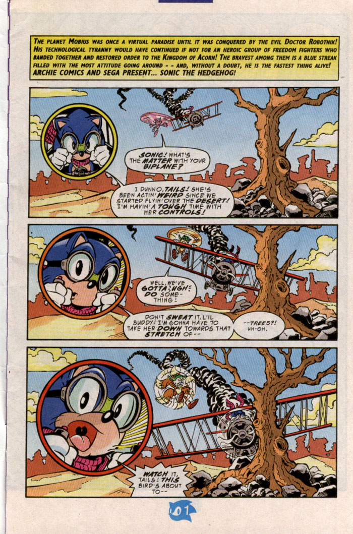 Read online Sonic The Hedgehog comic -  Issue #62 - 2