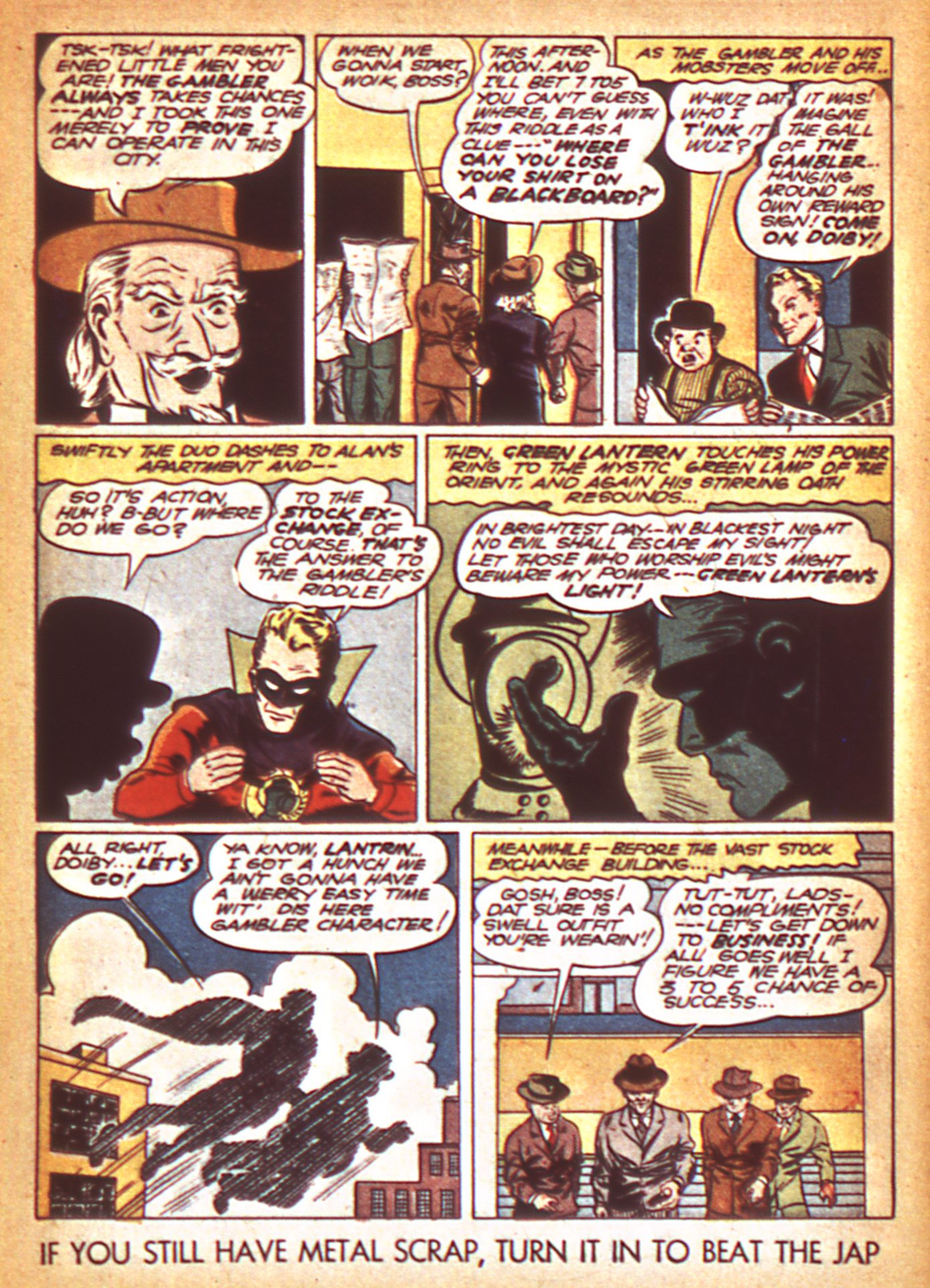 Read online Green Lantern (1941) comic -  Issue #12 - 41