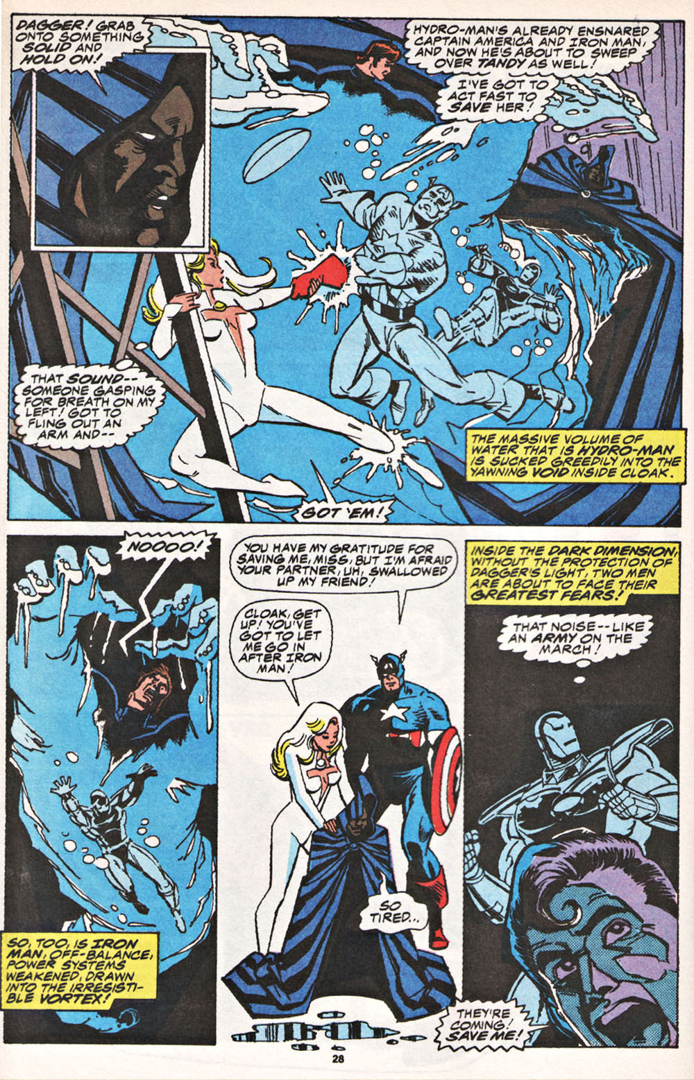 Read online Cloak and Dagger (1990) comic -  Issue #9 - 24