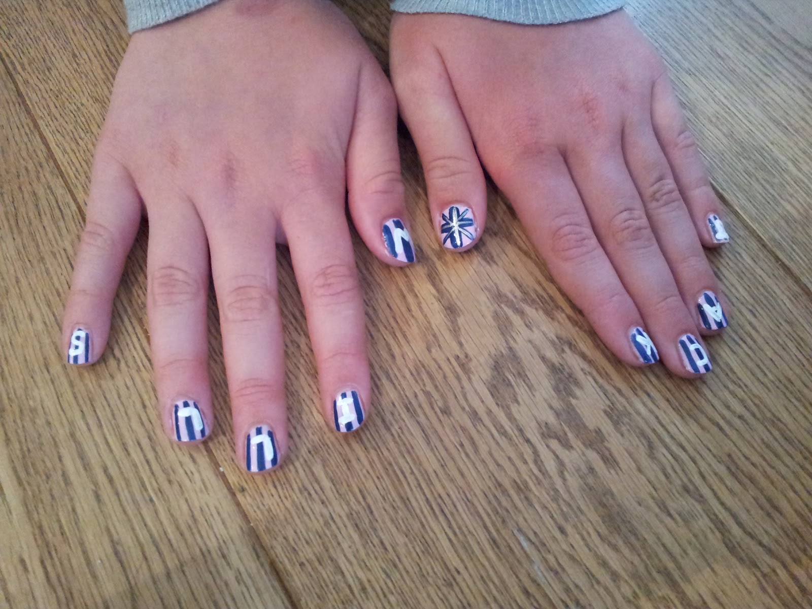 Kawaii Nail Art Pamper Party Nails Jack Wills Inspired