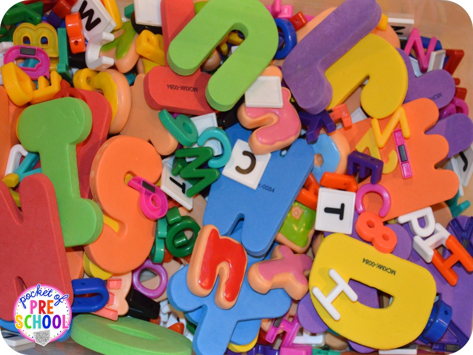 Sensory Table Pocket of Preschool