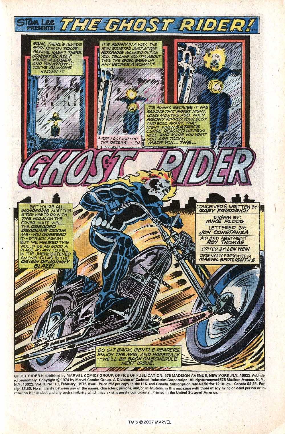 Read online Ghost Rider (1973) comic -  Issue #10 - 3