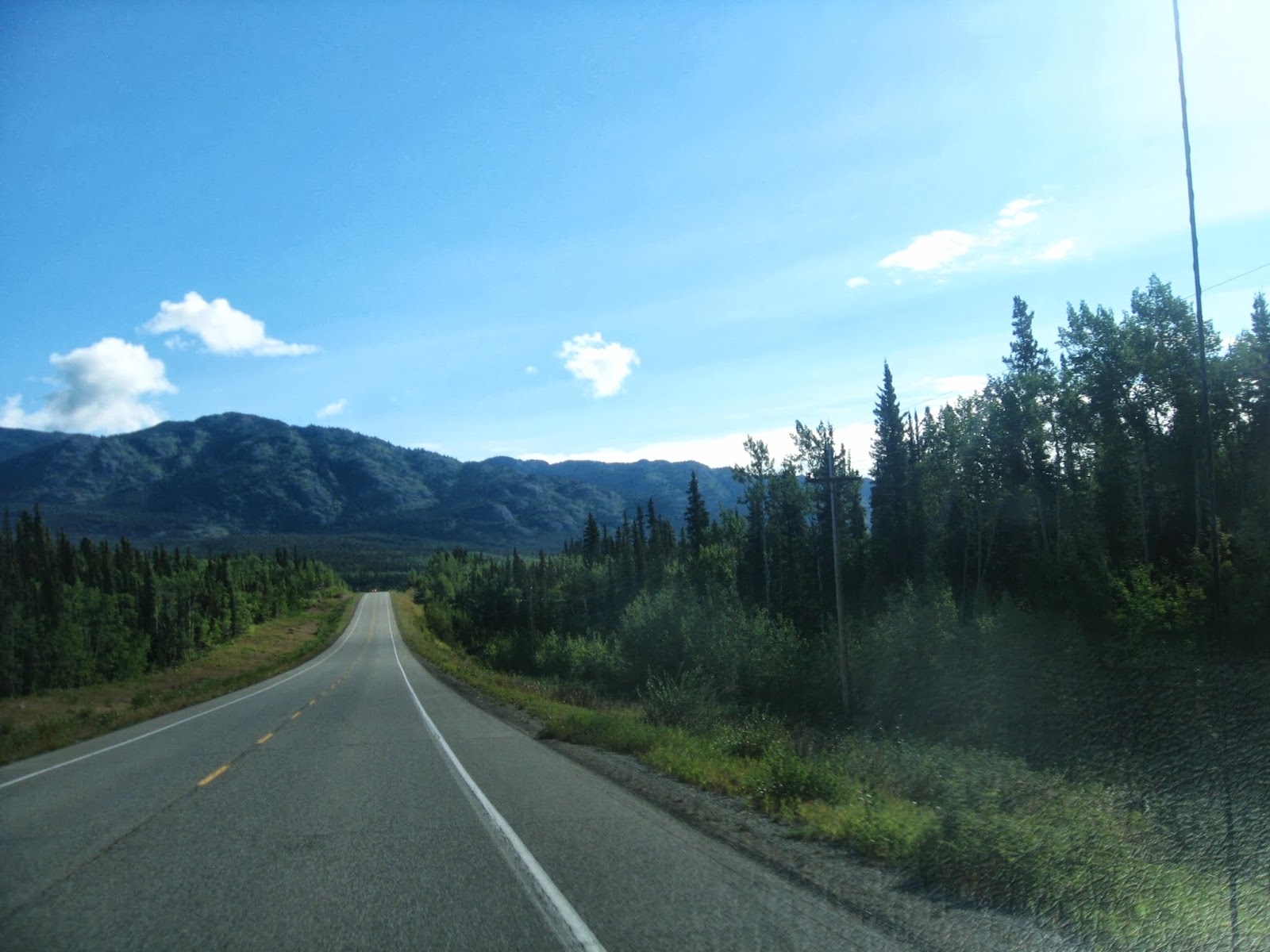 Wheelstogogo Travel Tales. Dease Lake, British Columbia.