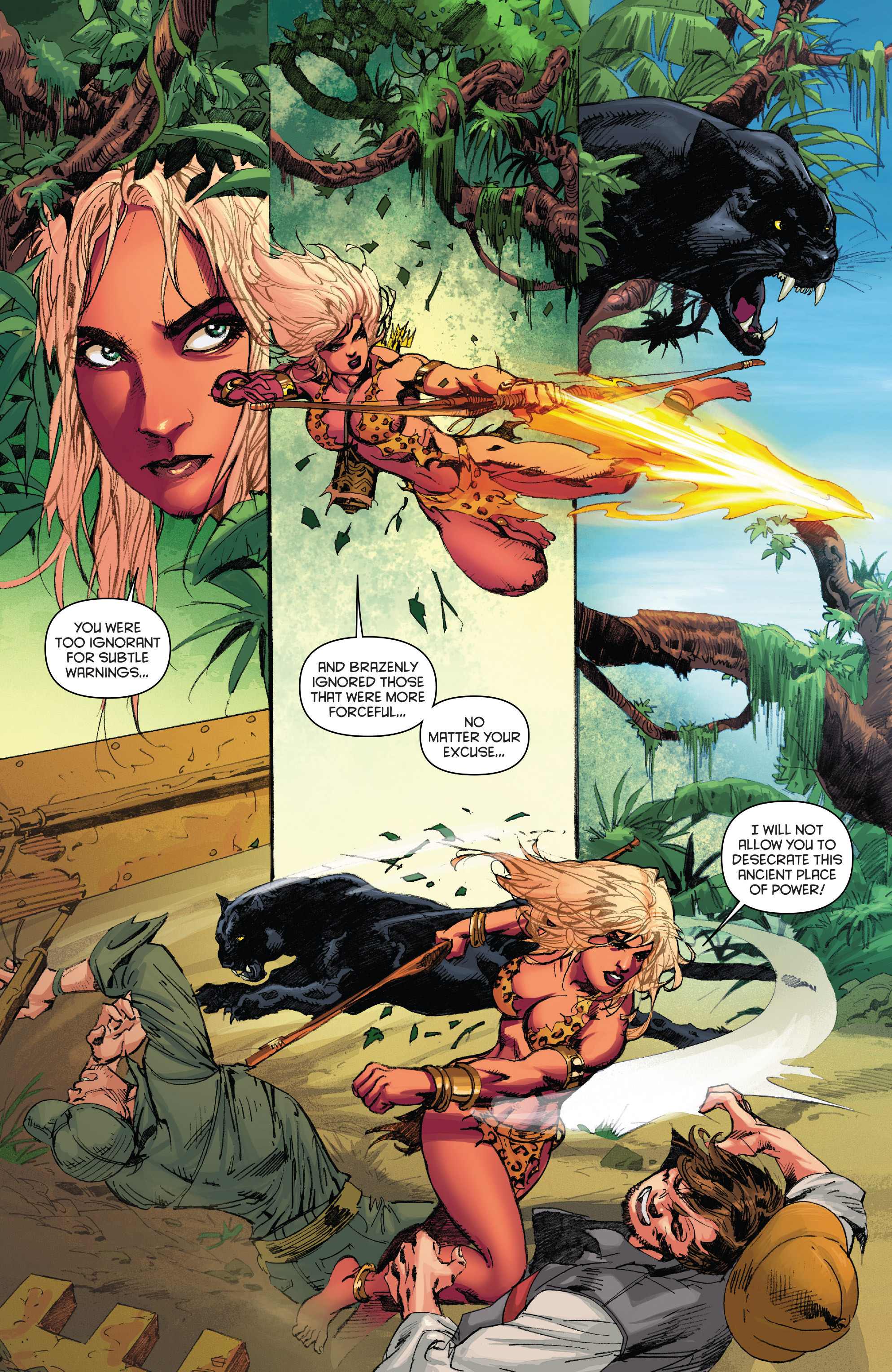 Read online Lords of the Jungle comic -  Issue #1 - 5