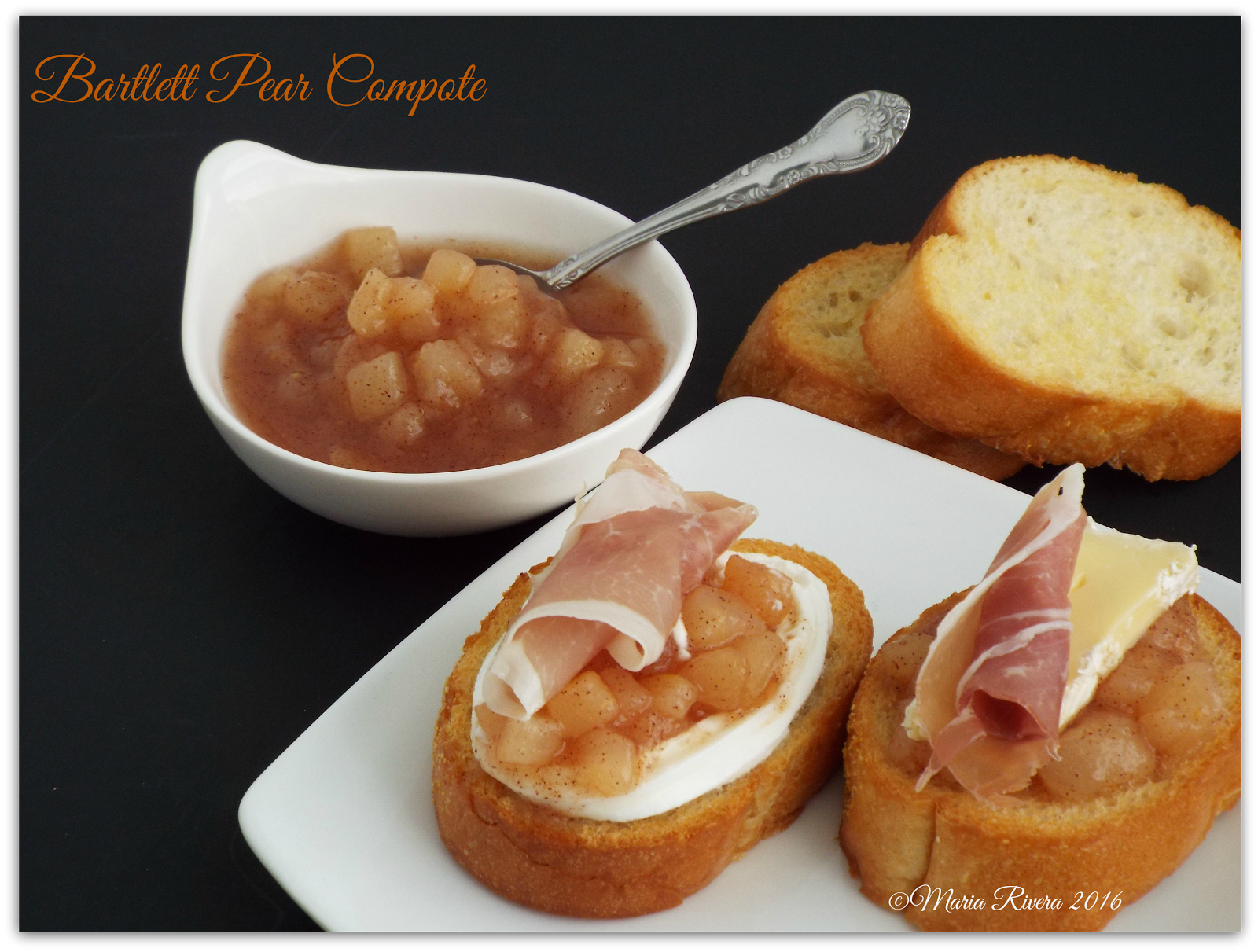 Bartlett Pear Compote
