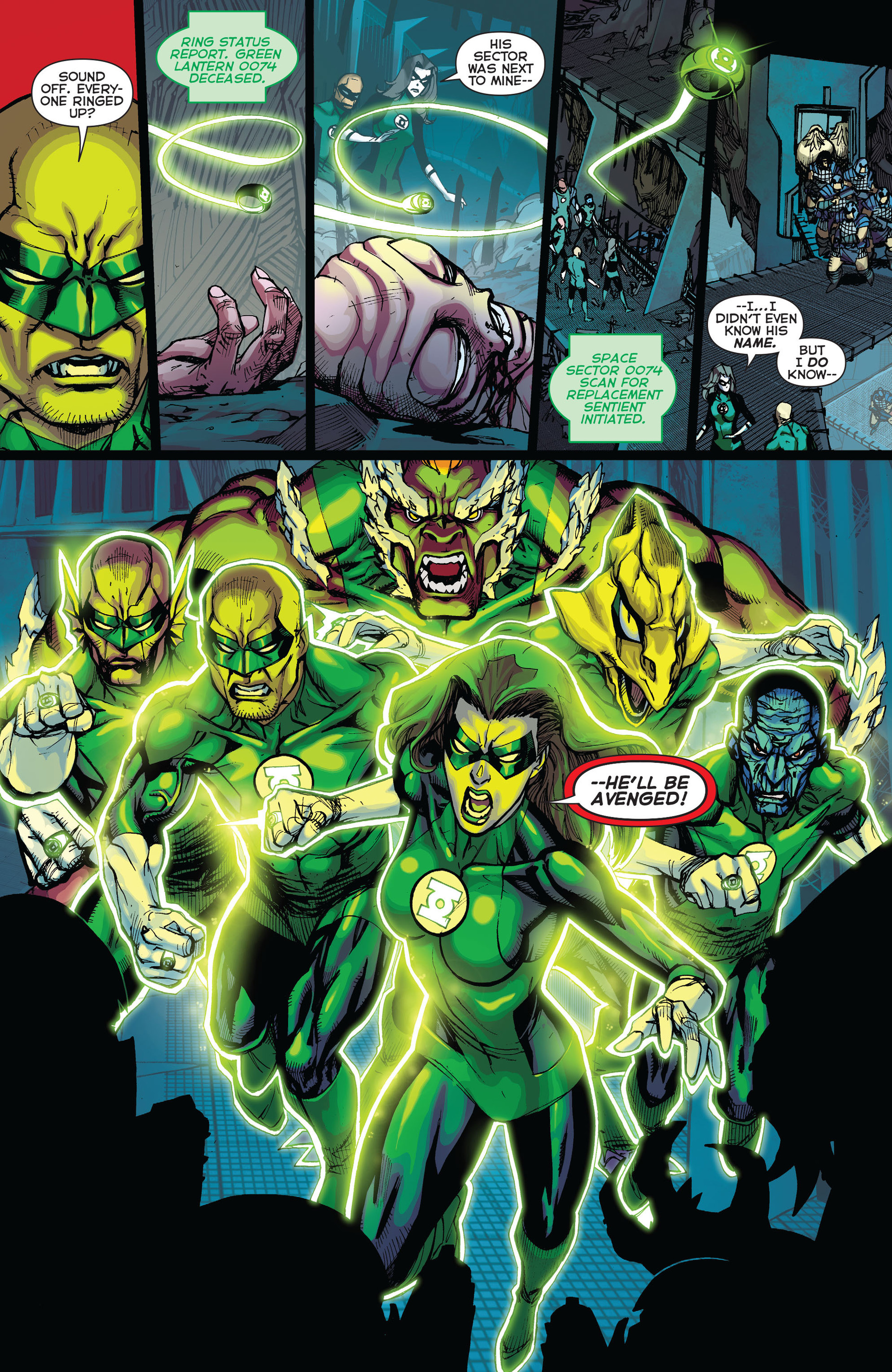 Read online Green Lantern Corps (2011) comic -  Issue #31 - 7