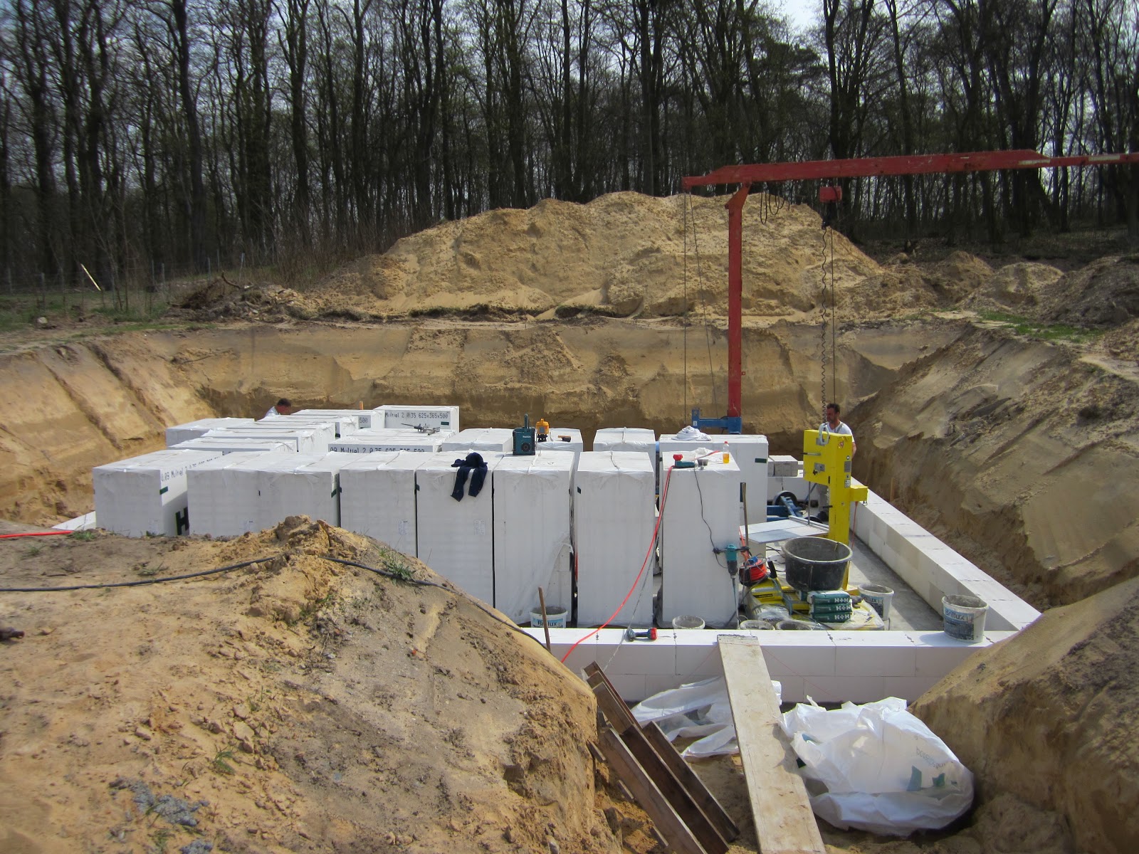 Unser Traum vom Haus : Mauerwerk Keller