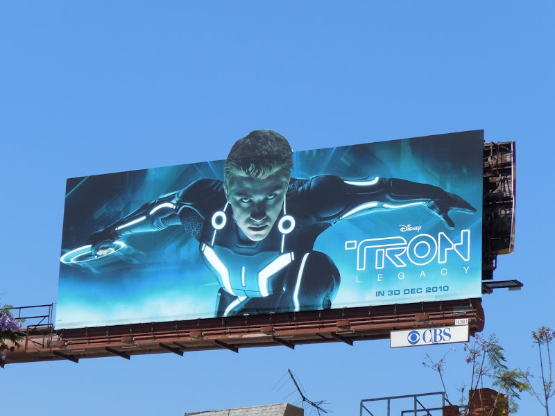 Tron Legacy Sam Flynn billboard