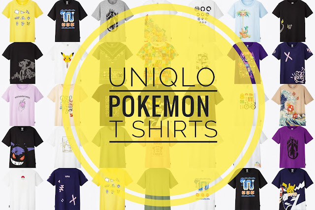 Pokemon X Uniqlo Collection  : Gonna wear them all!