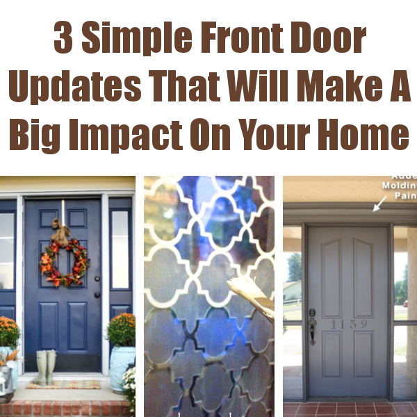 Diy Home Sweet Simple Front Door Updates