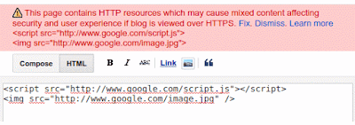 কিভাবে HTTPS BlogSpot এর Mixed Content Error গুলি Fix করবেন?