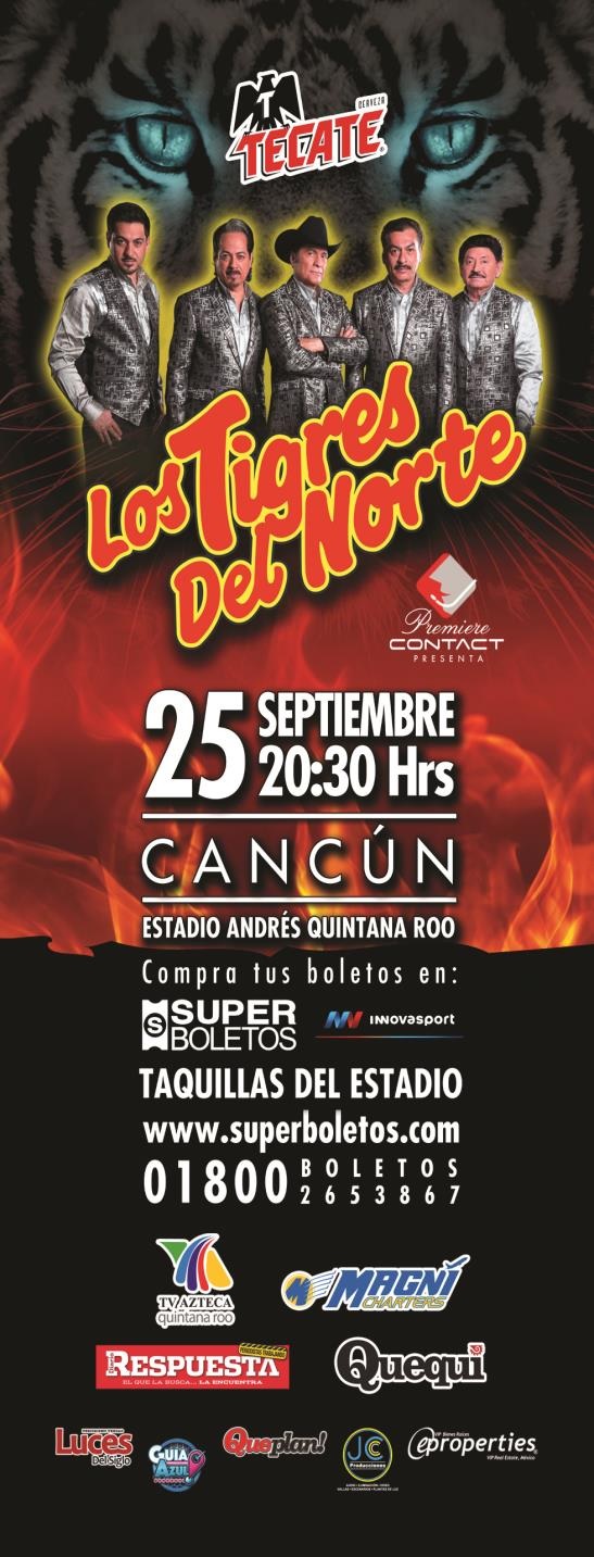 Opinion24siete CONCIERTO DE LOS TIGRES DEL