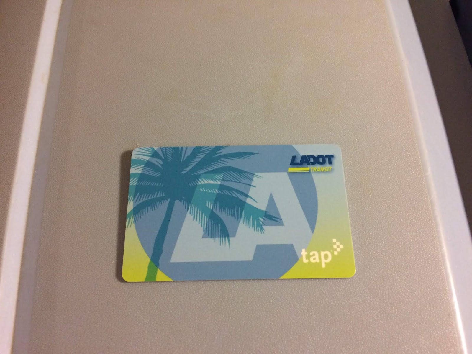 Tap Cards of Metro Los Angeles 2018