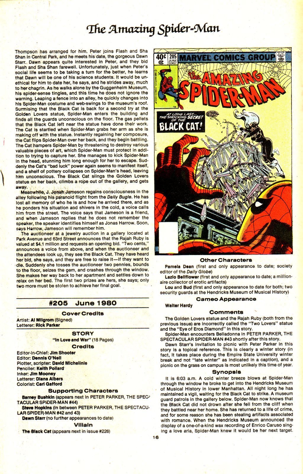 Read online The Official Marvel Index to The Amazing Spider-Man comic -  Issue #9 - 18