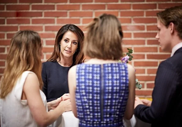 Princess Marie wears ZARA Front Frill Frock Coat