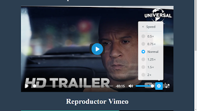 Reproductor html5 de video y audio (gratis)
