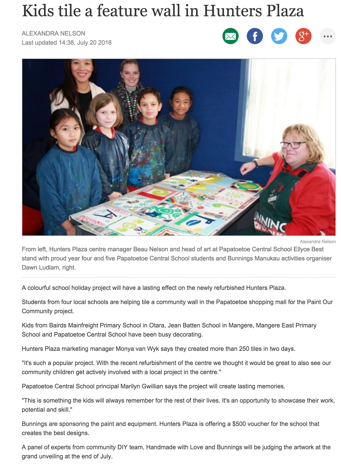 PCS Artists We Made The Local Newspaper PCS Artists We Made The Local Newspaper