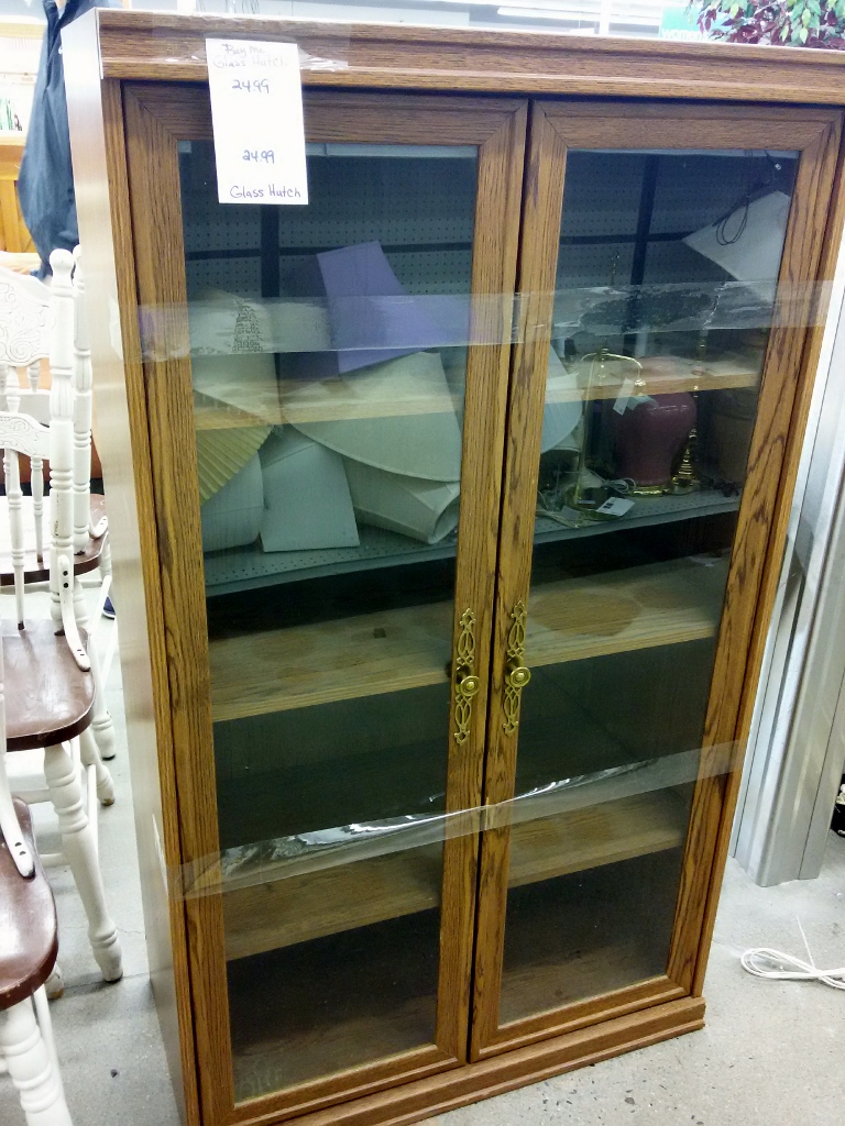 Over The Apple Tree Thrift Store Hutch Makeover