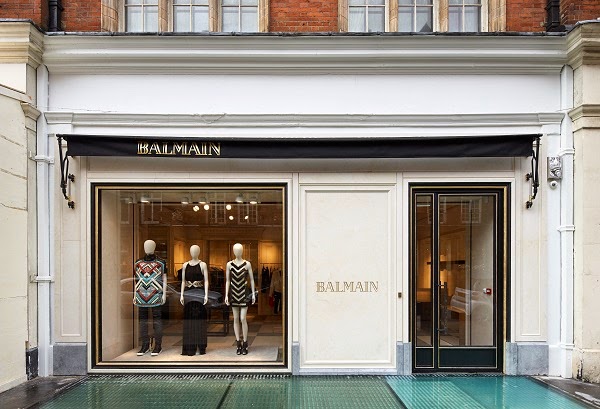 The Style Examiner: Balmain opens first London store