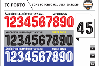 Font FC Porto UCL UEFA 2018-2019