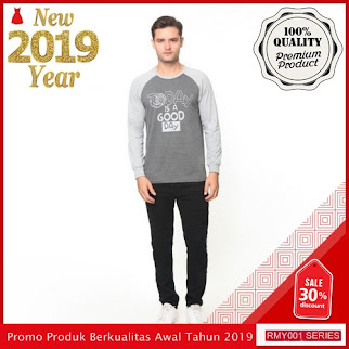 RMY089A31 Aero Kaos Raglan Lengan Keren Panjang Good BMGShop