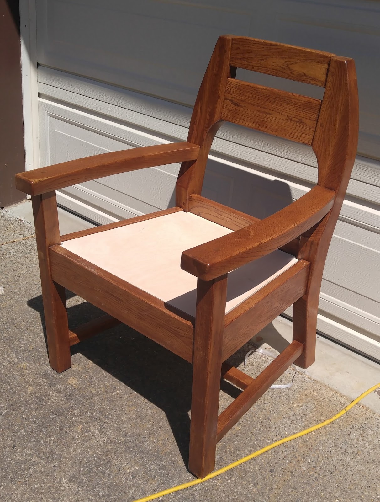 Oregon Woodworker by Andy Margeson FDR Chair Finishing and finished