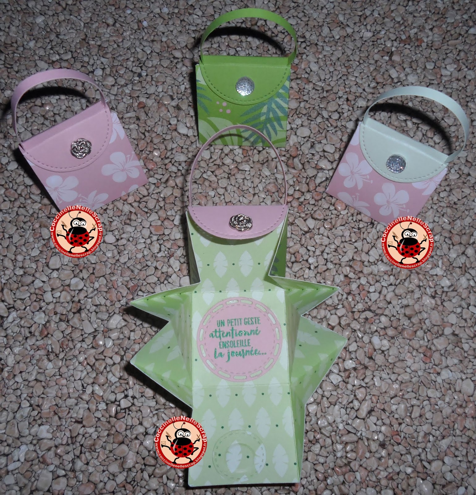 Coccinellenellescrap.blogspot.fr: Mini Sac ?� Dos et Petit sac ?� main