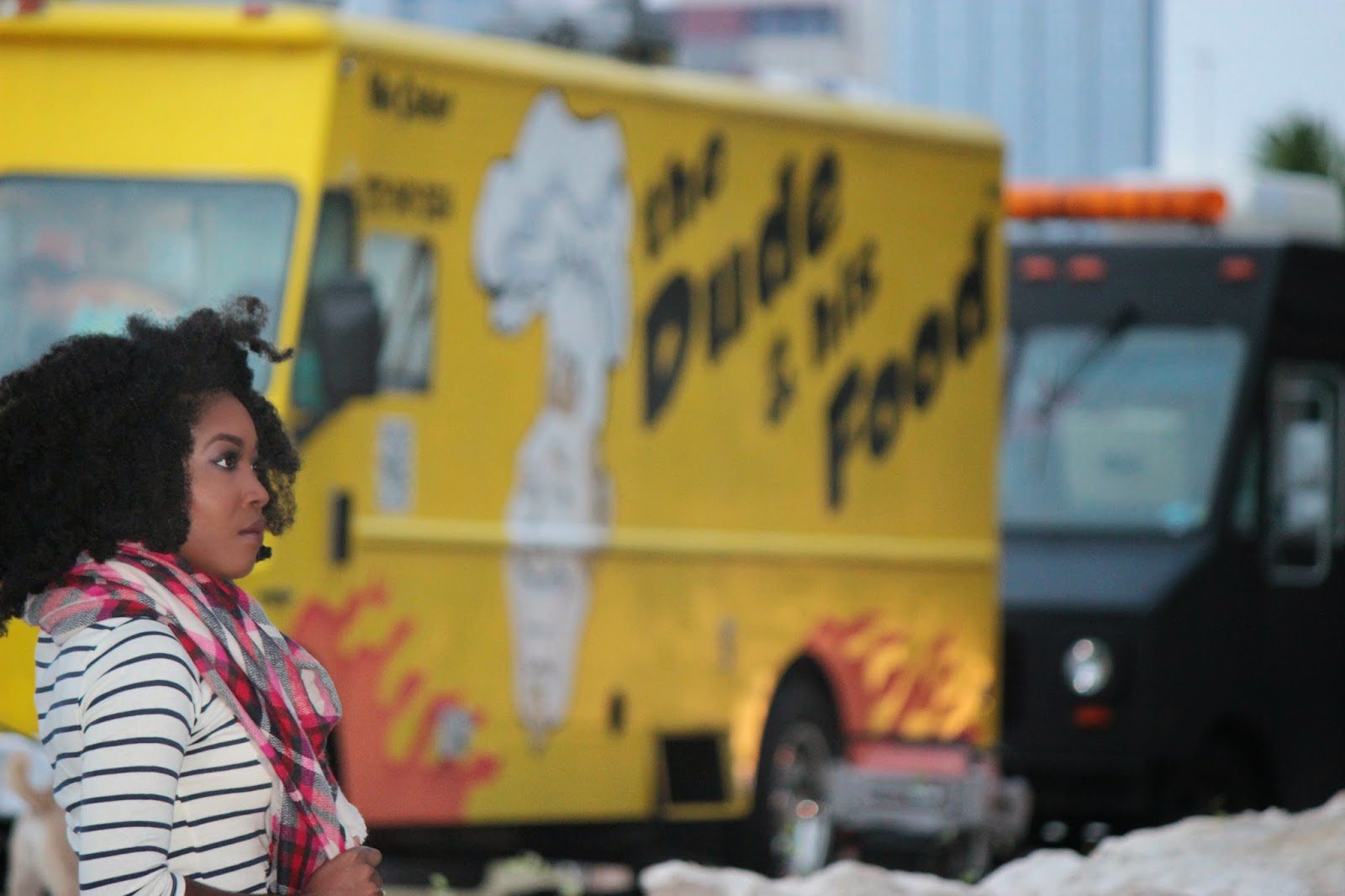 Tampa Food Truck Rally Blanket Scarf+Midi Skirt + Organic Cotton Skirt